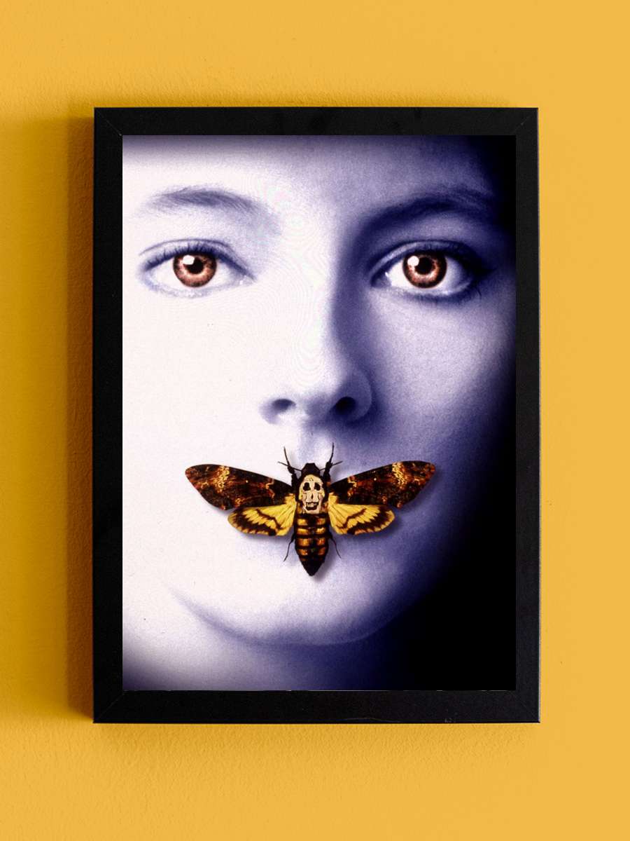 Kuzuların Sessizliği - The Silence of the Lambs Film Tablo Siyah Çerçeveli Film Poster Afiş Tablo