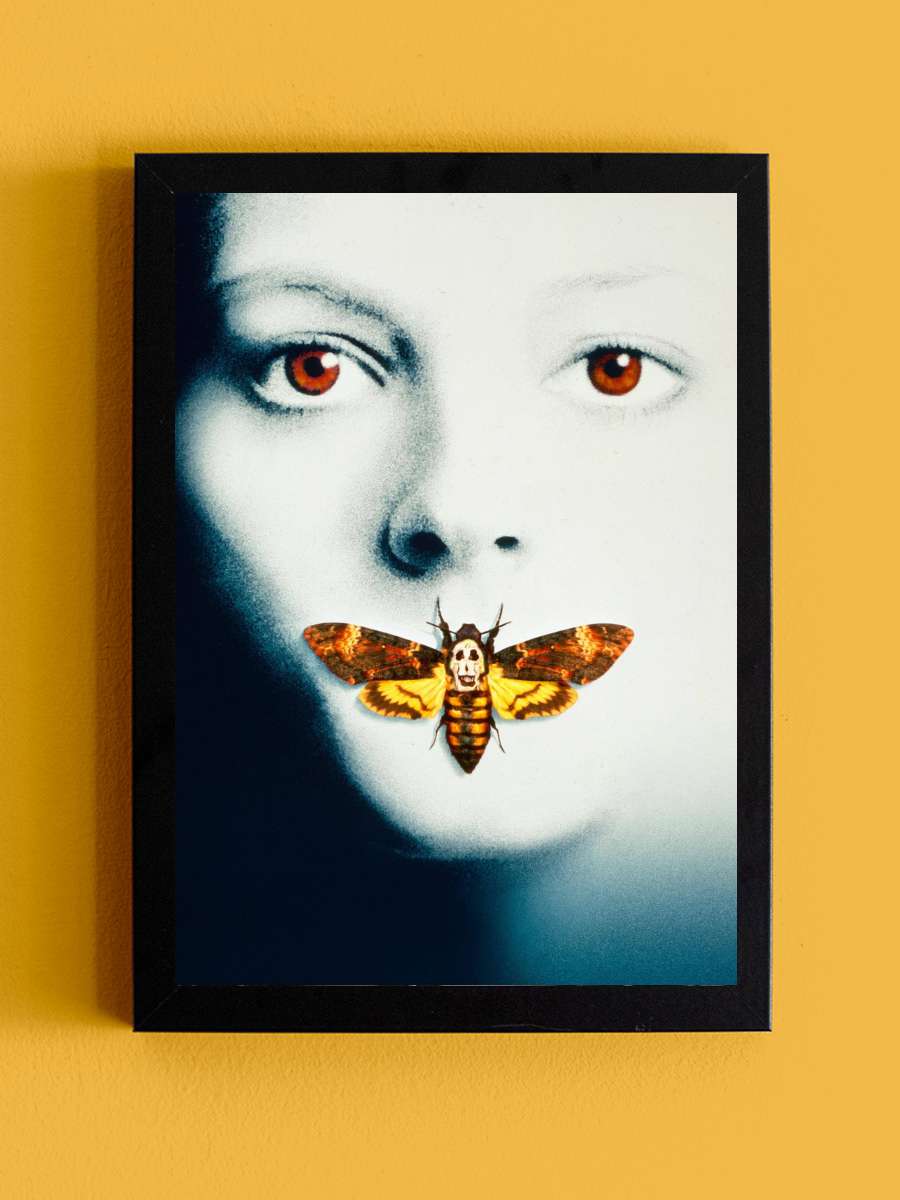 Kuzuların Sessizliği - The Silence of the Lambs Film Tablo Siyah Çerçeveli Film Poster Afiş Tablo