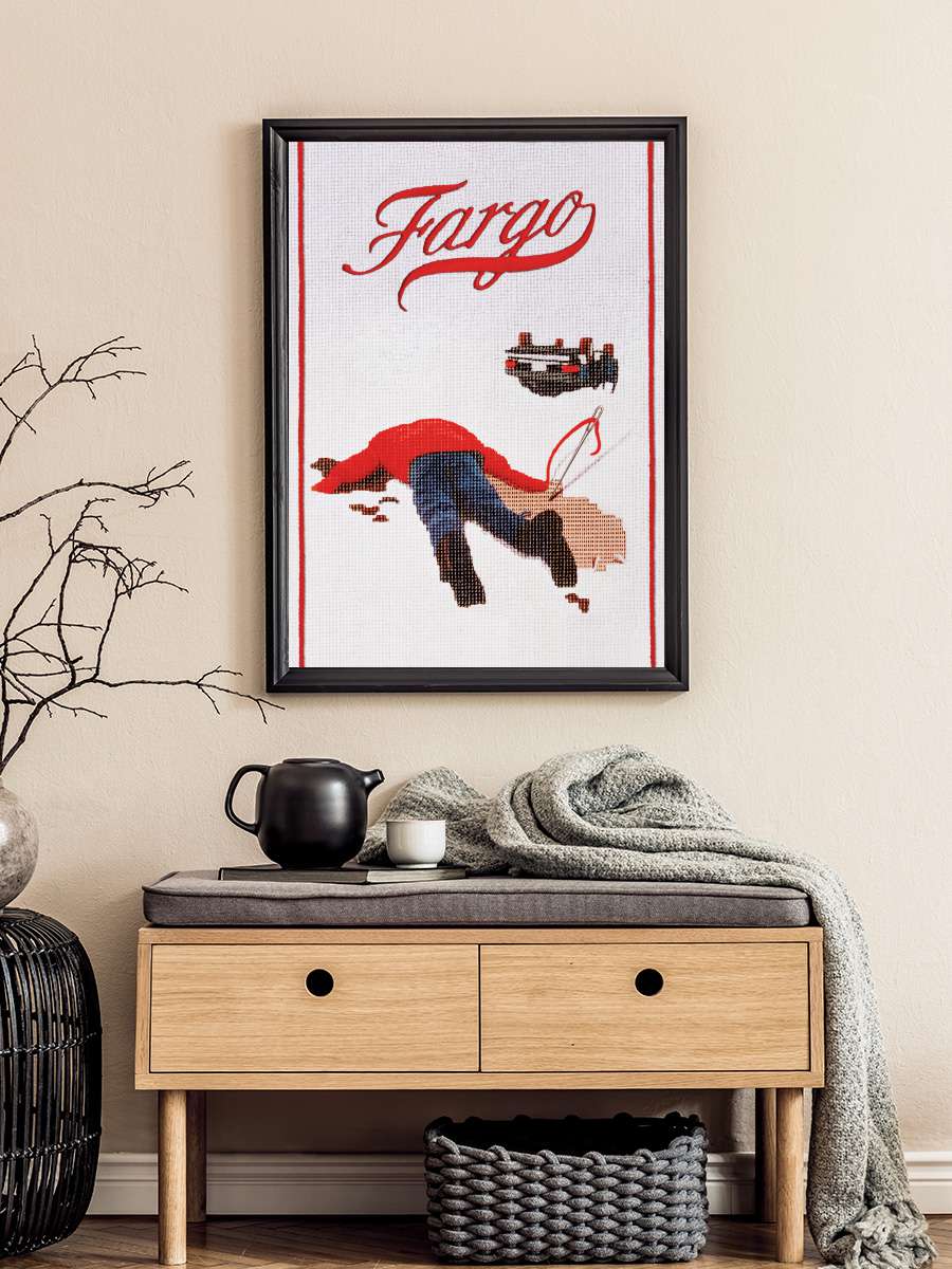 Fargo Film Tablo Siyah Çerçeveli Film Poster Afiş Tablo