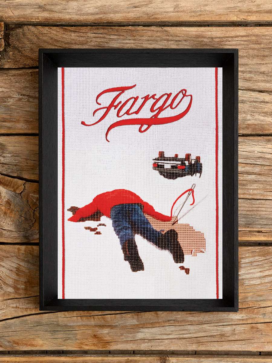 Fargo Film Tablo Siyah Çerçeveli Film Poster Afiş Tablo