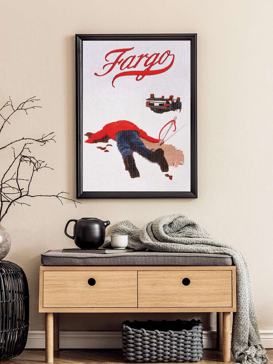 Fargo Film Tablo Siyah Çerçeveli Film Poster Afiş Tablo