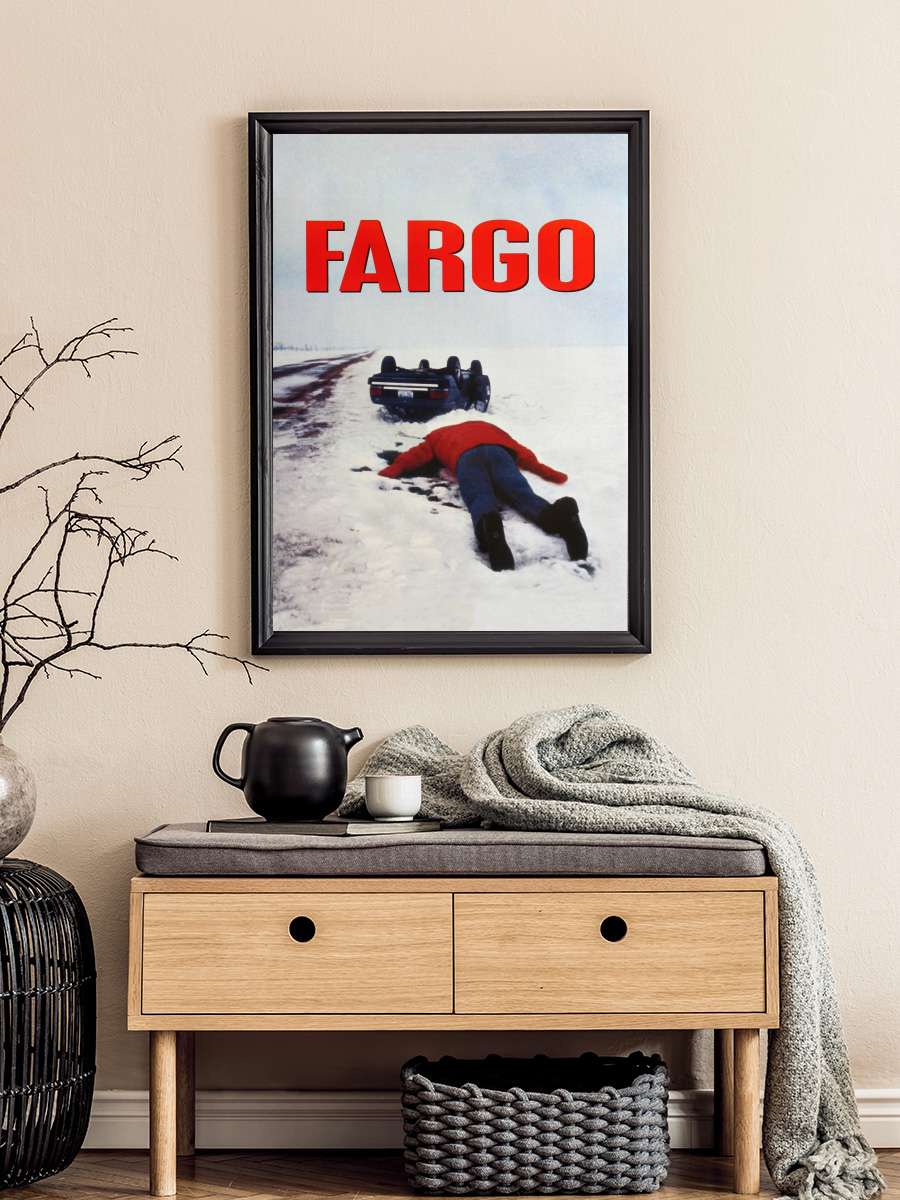 Fargo Film Tablo Siyah Çerçeveli Film Poster Afiş Tablo