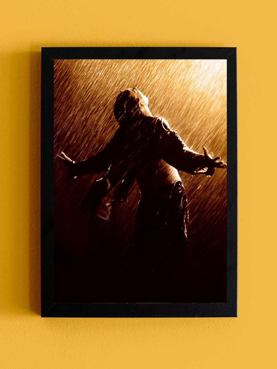 Esaretin Bedeli - The Shawshank Redemption Film Tablo Siyah Çerçeveli Film Poster Afiş Tablo