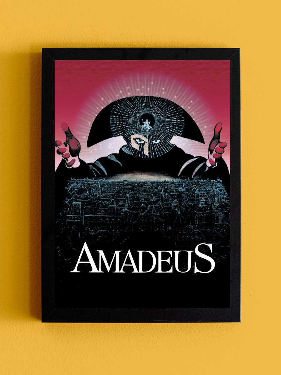 Amadeus Film Tablo Siyah Çerçeveli Film Poster Afiş Tablo