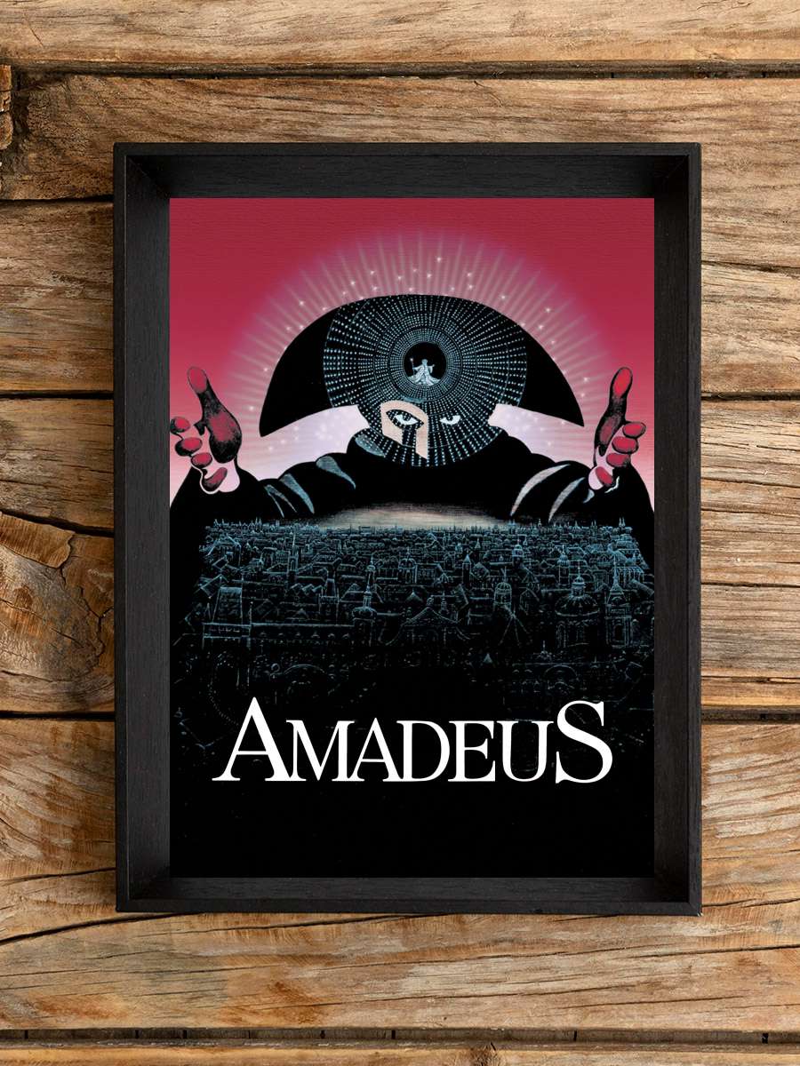 Amadeus Film Tablo Siyah Çerçeveli Film Poster Afiş Tablo