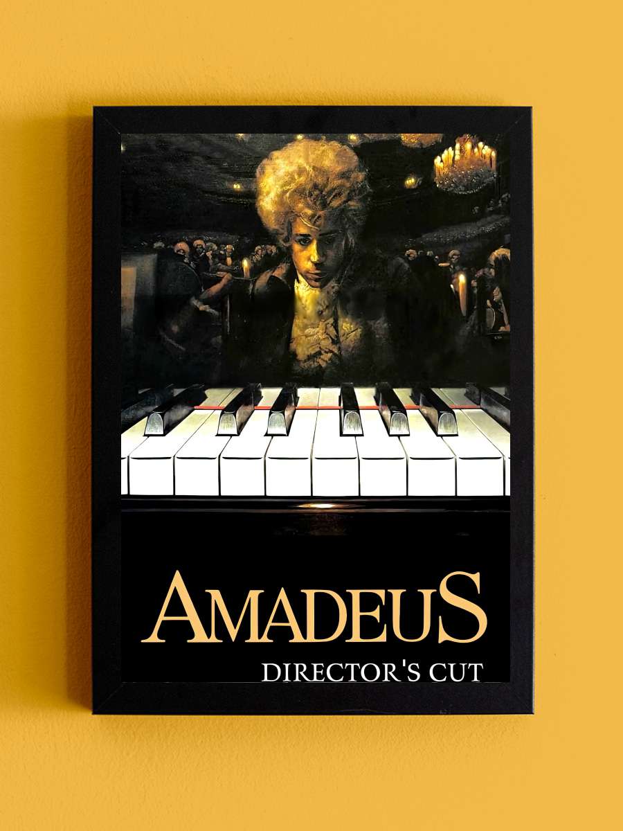 Amadeus Film Tablo Siyah Çerçeveli Film Poster Afiş Tablo