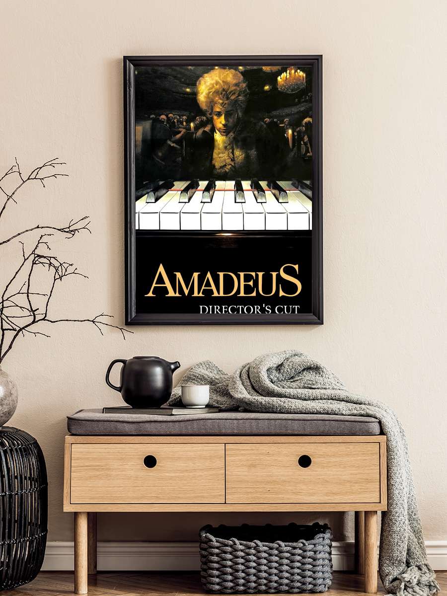 Amadeus Film Tablo Siyah Çerçeveli Film Poster Afiş Tablo