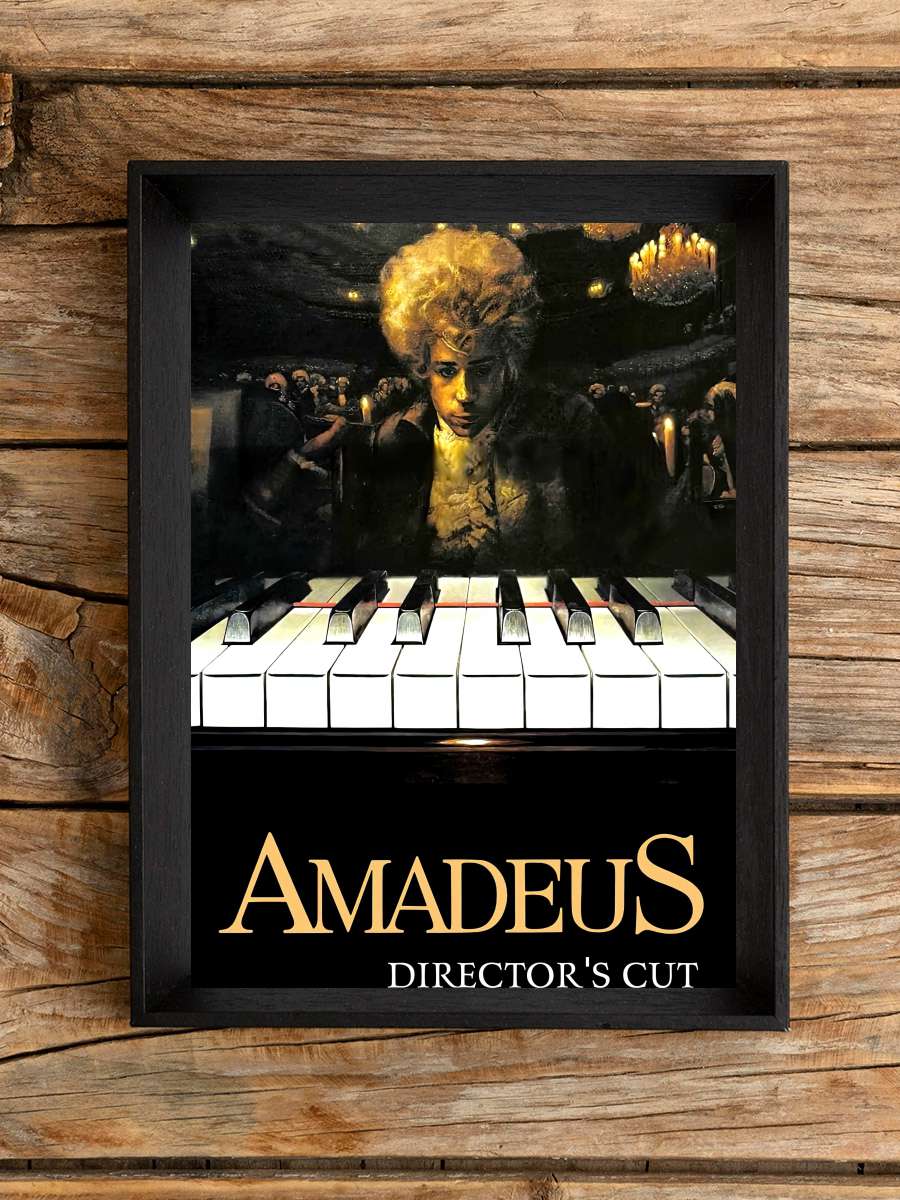 Amadeus Film Tablo Siyah Çerçeveli Film Poster Afiş Tablo