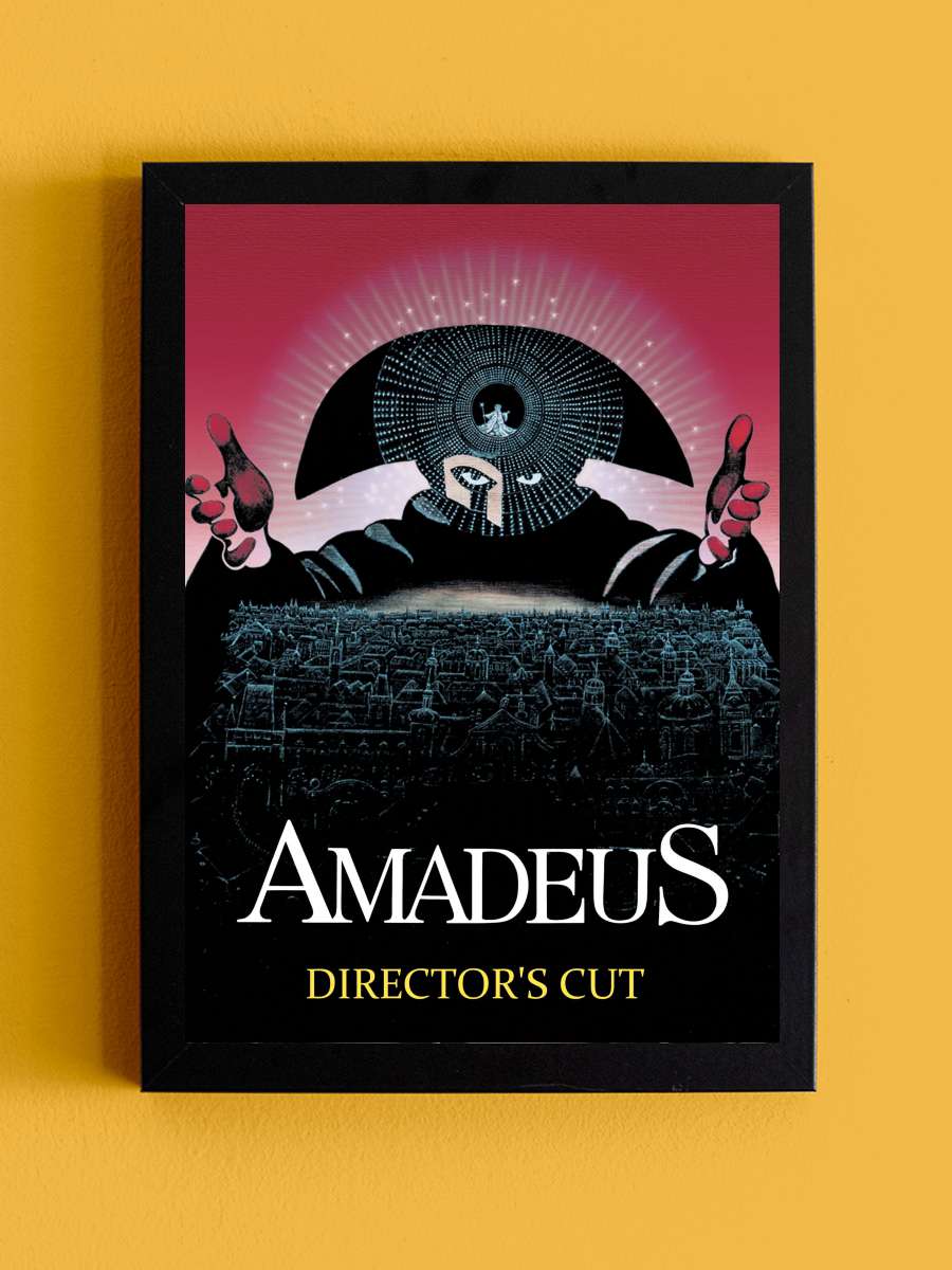 Amadeus Film Tablo Siyah Çerçeveli Film Poster Afiş Tablo