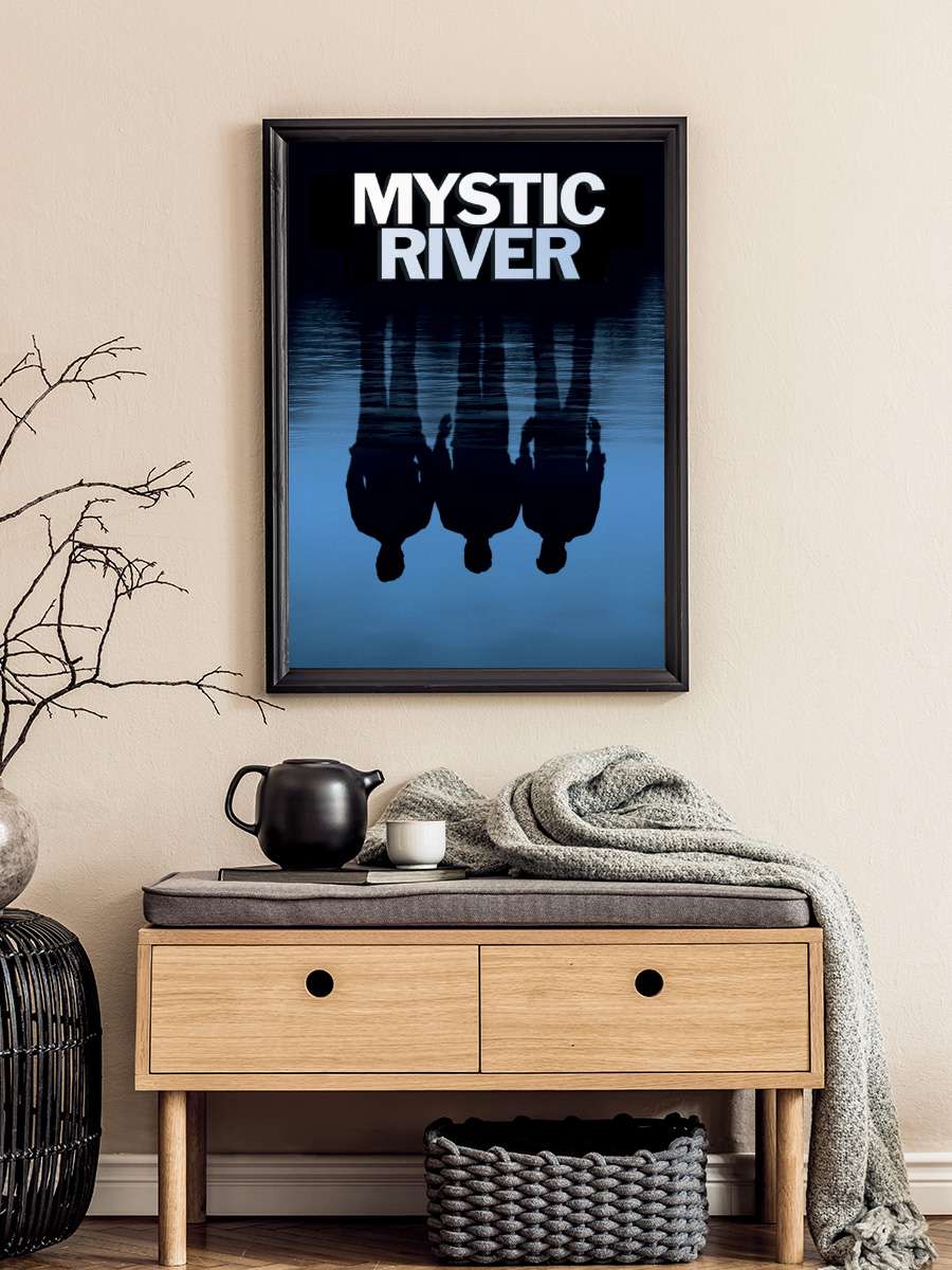 Gizemli Nehir - Mystic River Film Tablo Siyah Çerçeveli Film Poster Afiş Tablo