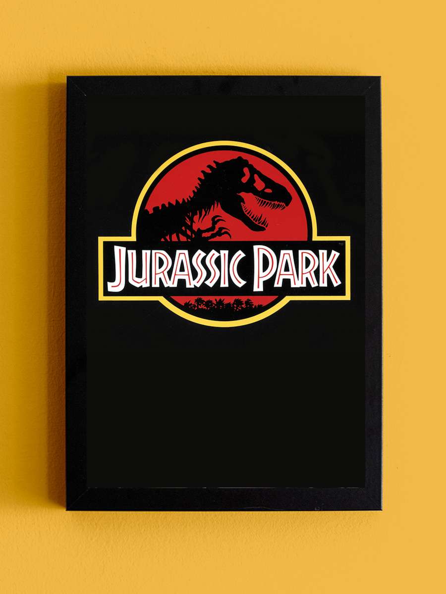 Jurassic Park Film Tablo Siyah Çerçeveli Film Poster Afiş Tablo