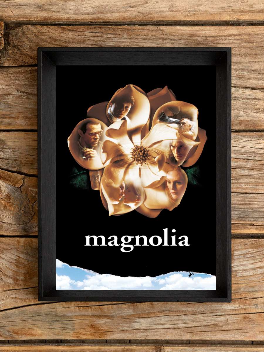 Manolya - Magnolia Film Tablo Siyah Çerçeveli Film Poster Afiş Tablo