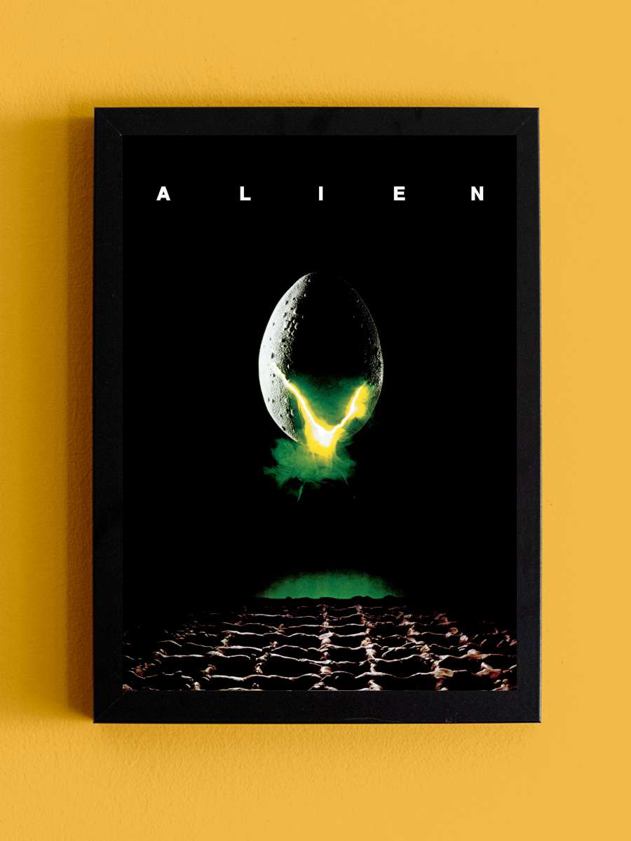 Yaratık - Alien Film Tablo Siyah Çerçeveli Film Poster Afiş Tablo