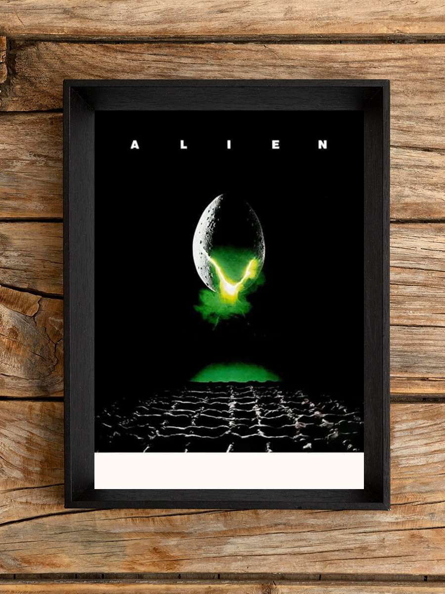 Yaratık - Alien Film Tablo Siyah Çerçeveli Film Poster Afiş Tablo