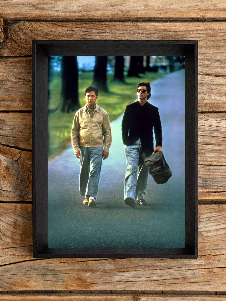 Yağmur Adam - Rain Man Film Tablo Siyah Çerçeveli Film Poster Afiş Tablo