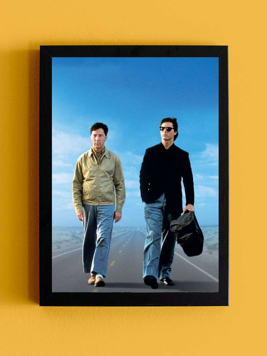 Yağmur Adam - Rain Man Film Tablo Siyah Çerçeveli Film Poster Afiş Tablo