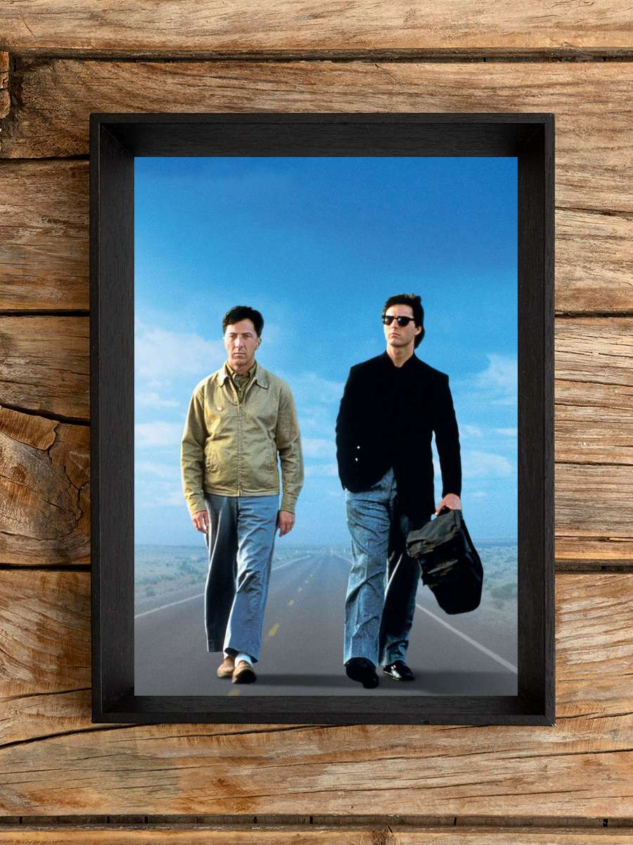 Yağmur Adam - Rain Man Film Tablo Siyah Çerçeveli Film Poster Afiş Tablo