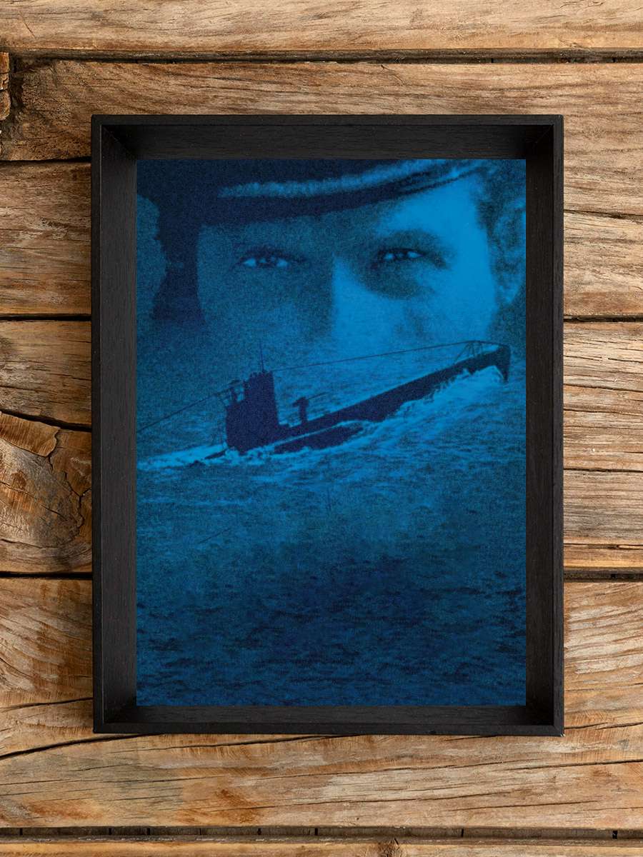 Mukaddes Vazife - Das Boot Film Tablo Siyah Çerçeveli Film Poster Afiş Tablo