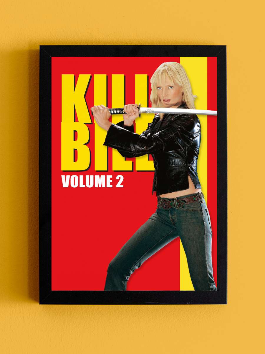 Kill Bill: Vol. 2 Film Tablo Siyah Çerçeveli Film Poster Afiş Tablo