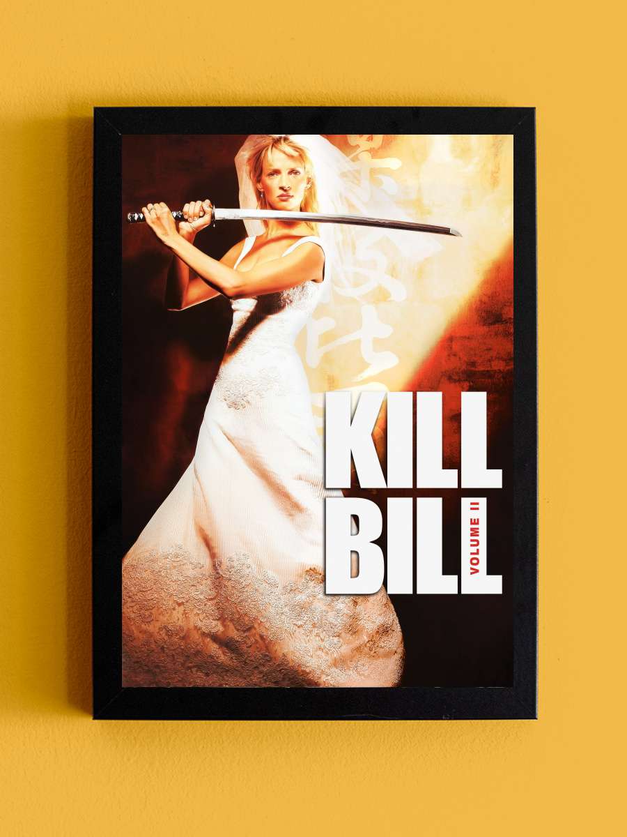 Kill Bill: Vol. 2 Film Tablo Siyah Çerçeveli Film Poster Afiş Tablo