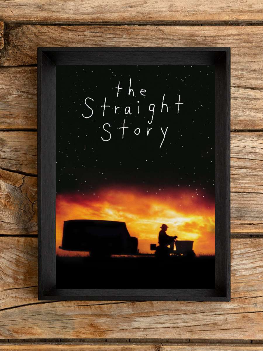 Basit Bir Hikaye - The Straight Story Film Tablo Siyah Çerçeveli Film Poster Afiş Tablo