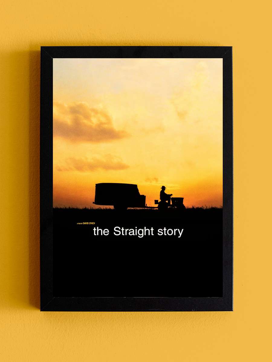 Basit Bir Hikaye - The Straight Story Film Tablo Siyah Çerçeveli Film Poster Afiş Tablo