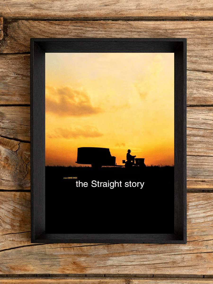 Basit Bir Hikaye - The Straight Story Film Tablo Siyah Çerçeveli Film Poster Afiş Tablo