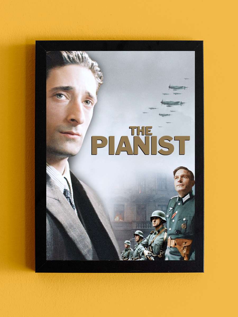 Piyanist - The Pianist Film Tablo Siyah Çerçeveli Film Poster Afiş Tablo