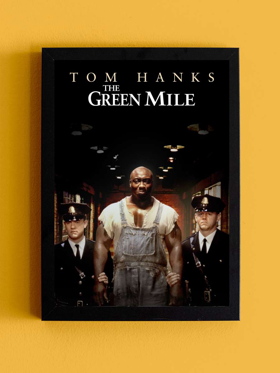 Yeşil Yol - The Green Mile Film Tablo Siyah Çerçeveli Film Poster Afiş Tablo