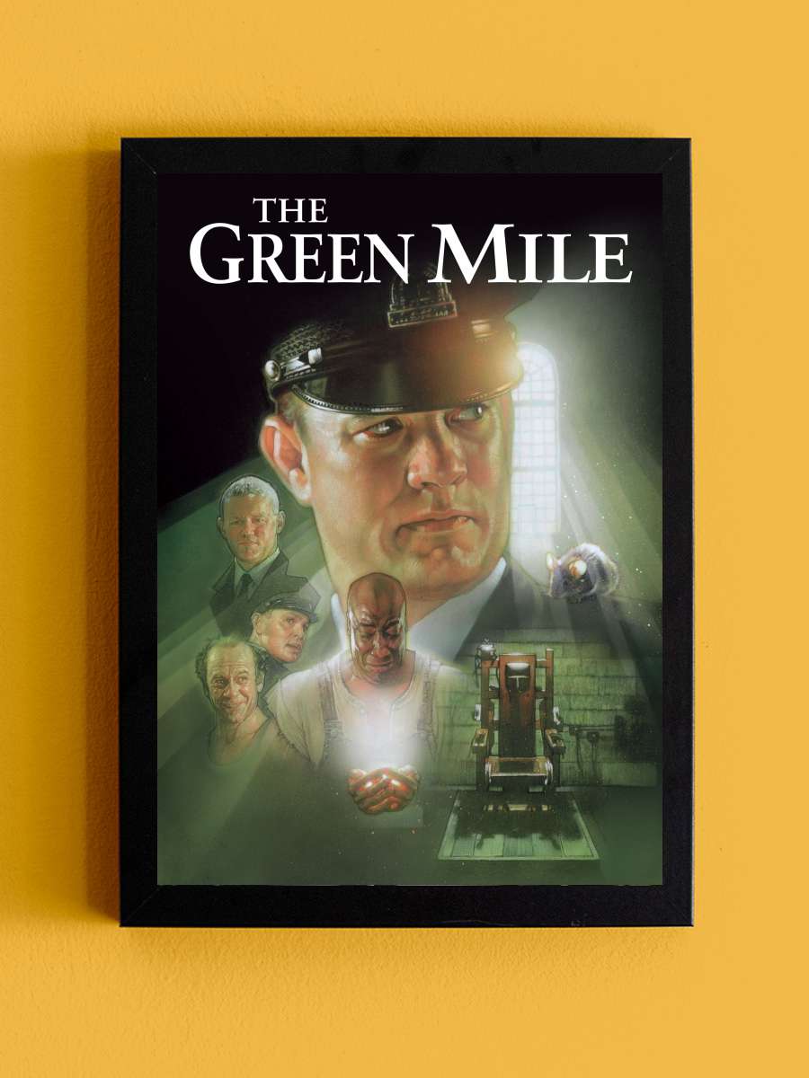 Yeşil Yol - The Green Mile Film Tablo Siyah Çerçeveli Film Poster Afiş Tablo