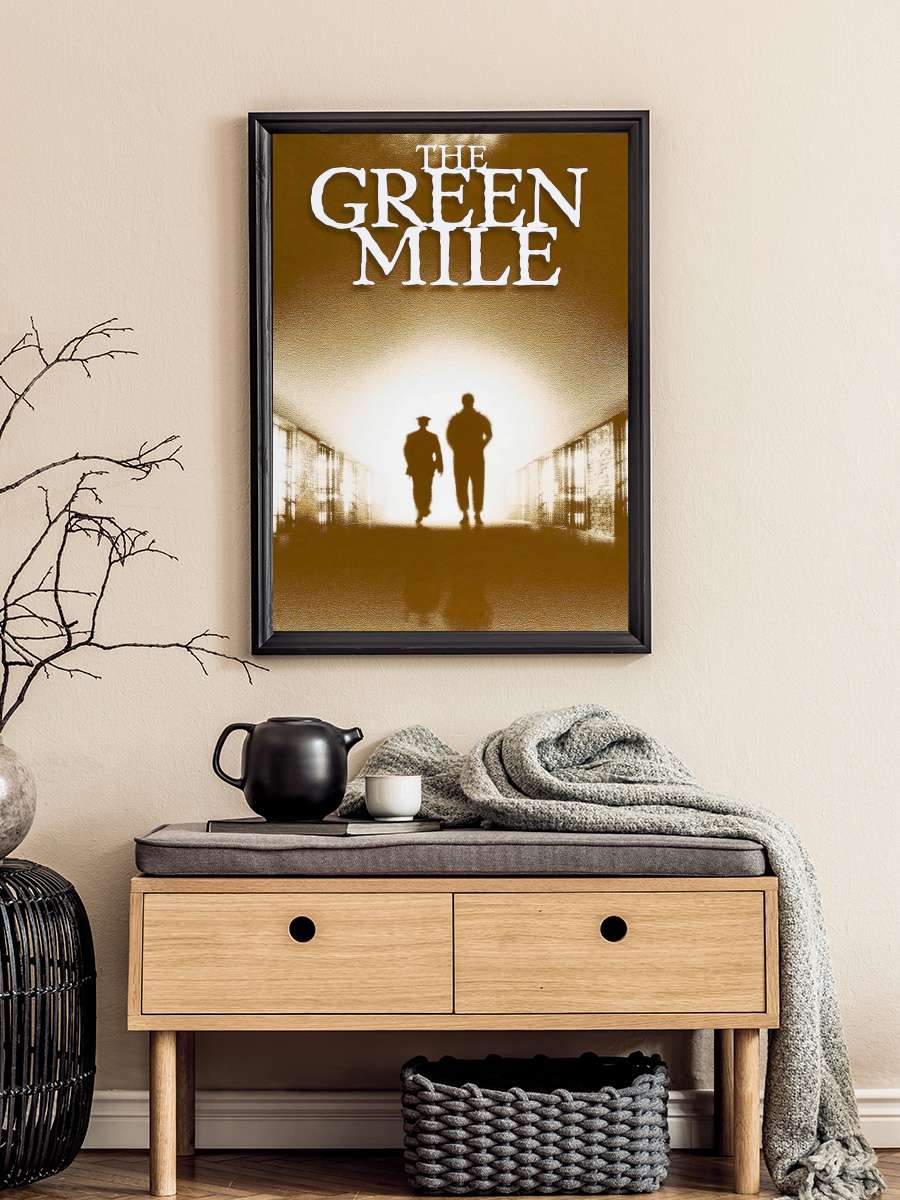 Yeşil Yol - The Green Mile Film Tablo Siyah Çerçeveli Film Poster Afiş Tablo