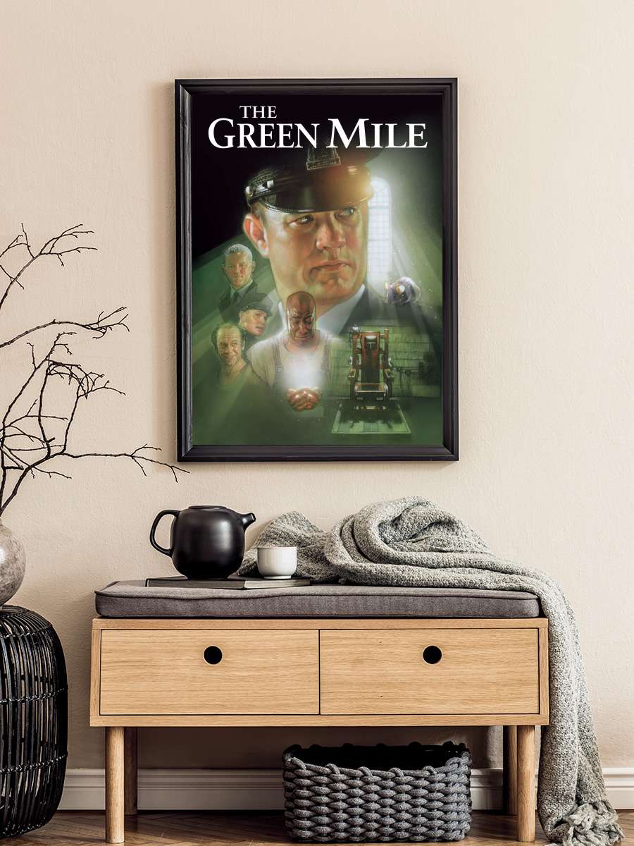 Yeşil Yol - The Green Mile Film Tablo Siyah Çerçeveli Film Poster Afiş Tablo