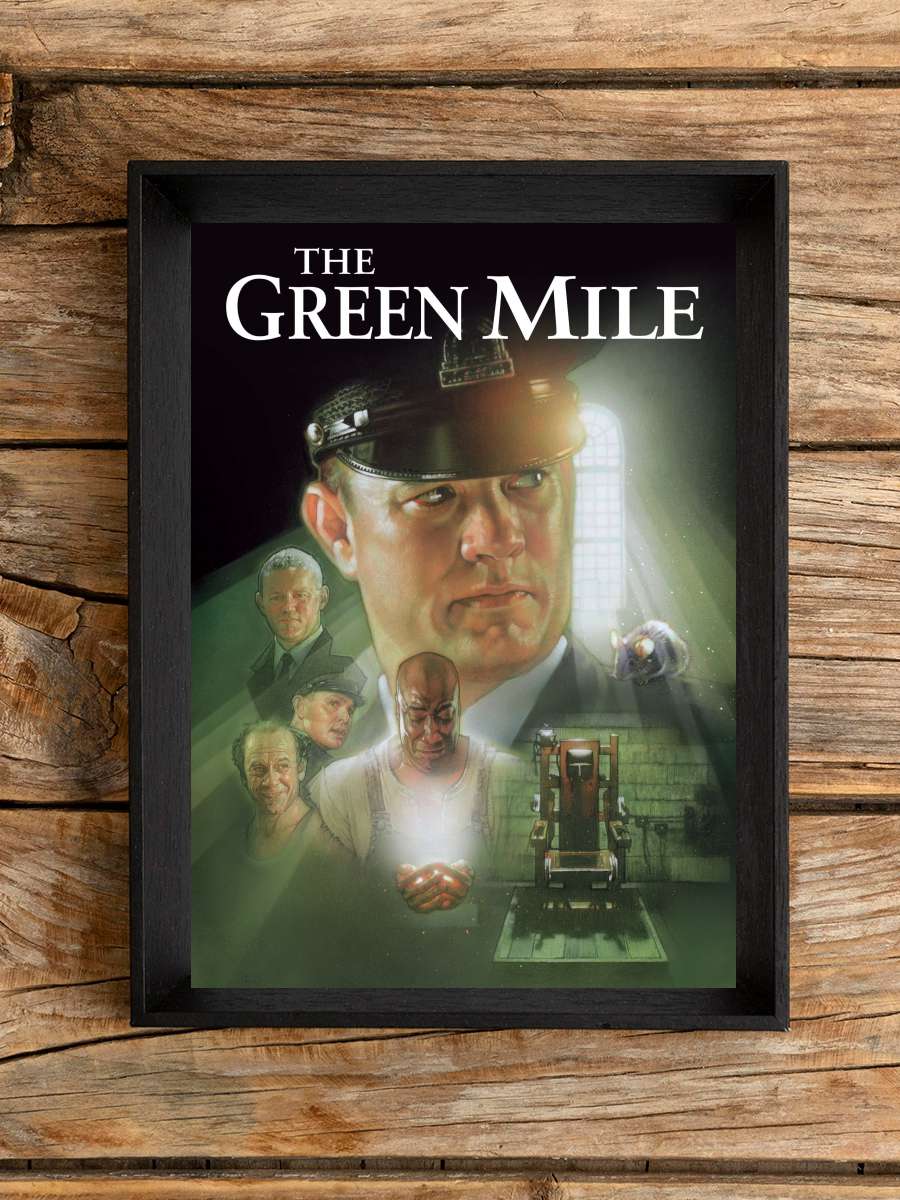 Yeşil Yol - The Green Mile Film Tablo Siyah Çerçeveli Film Poster Afiş Tablo