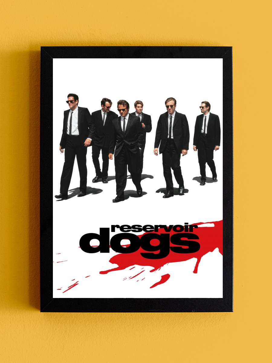 Rezervuar Köpekleri - Reservoir Dogs Film Tablo Siyah Çerçeveli Film Poster Afiş Tablo