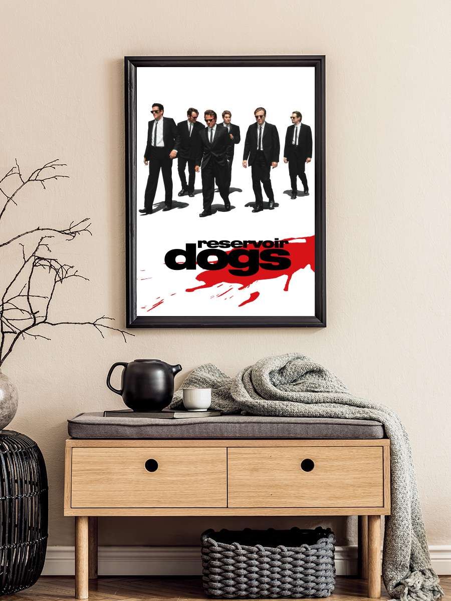 Rezervuar Köpekleri - Reservoir Dogs Film Tablo Siyah Çerçeveli Film Poster Afiş Tablo