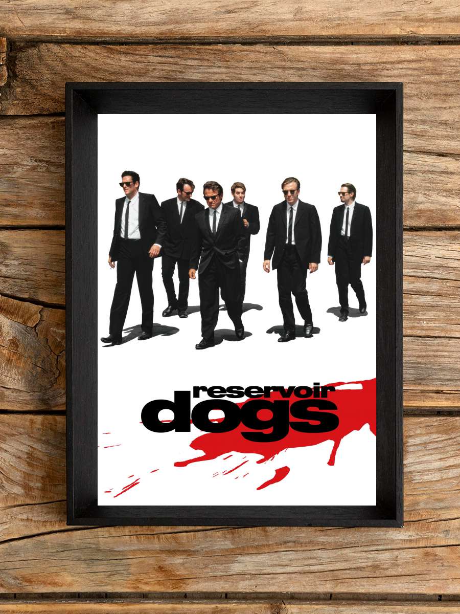 Rezervuar Köpekleri - Reservoir Dogs Film Tablo Siyah Çerçeveli Film Poster Afiş Tablo