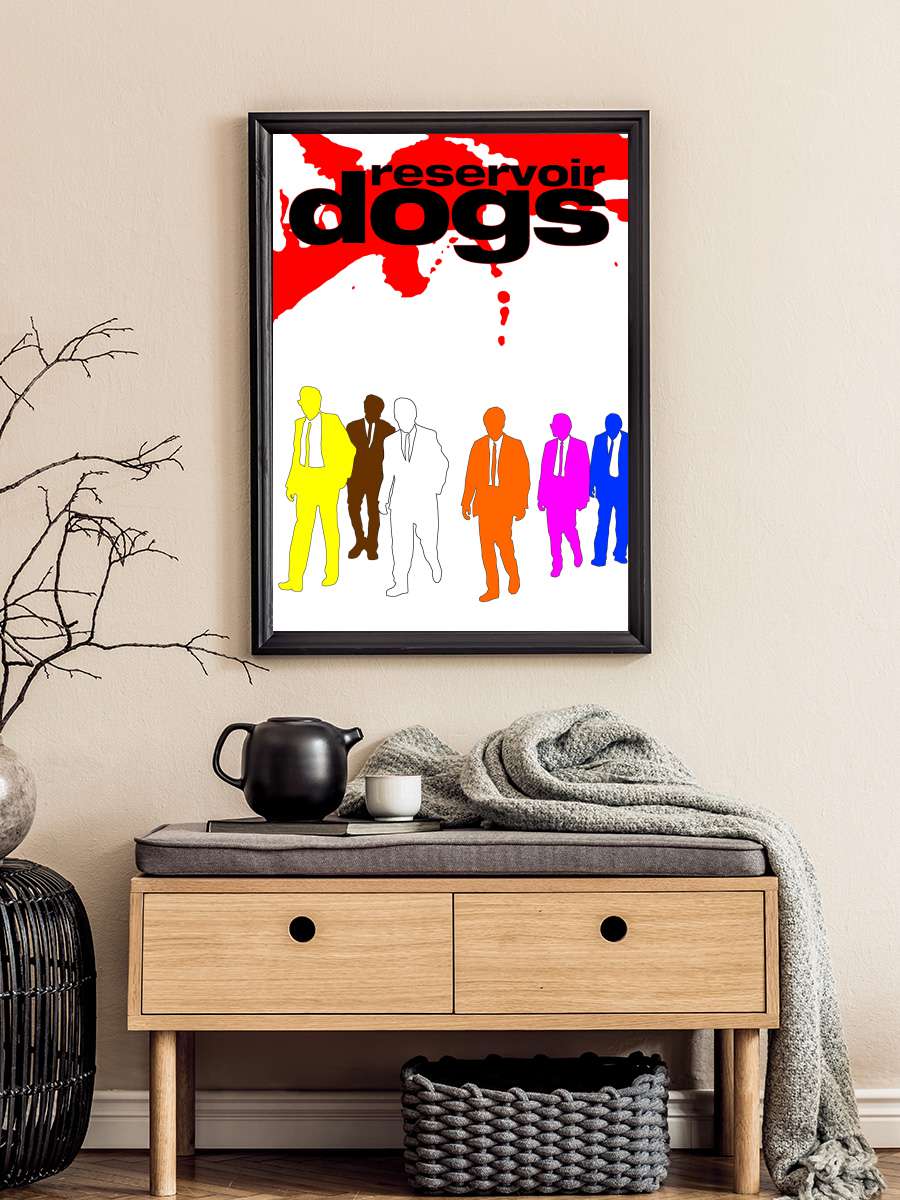 Rezervuar Köpekleri - Reservoir Dogs Film Tablo Siyah Çerçeveli Film Poster Afiş Tablo