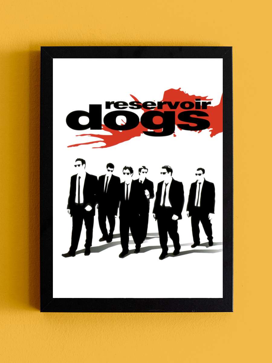 Rezervuar Köpekleri - Reservoir Dogs Film Tablo Siyah Çerçeveli Film Poster Afiş Tablo