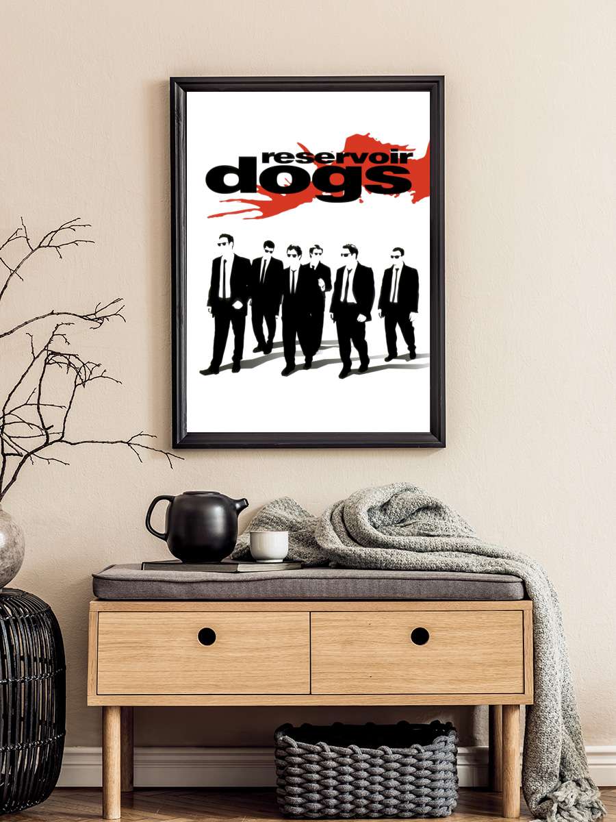 Rezervuar Köpekleri - Reservoir Dogs Film Tablo Siyah Çerçeveli Film Poster Afiş Tablo