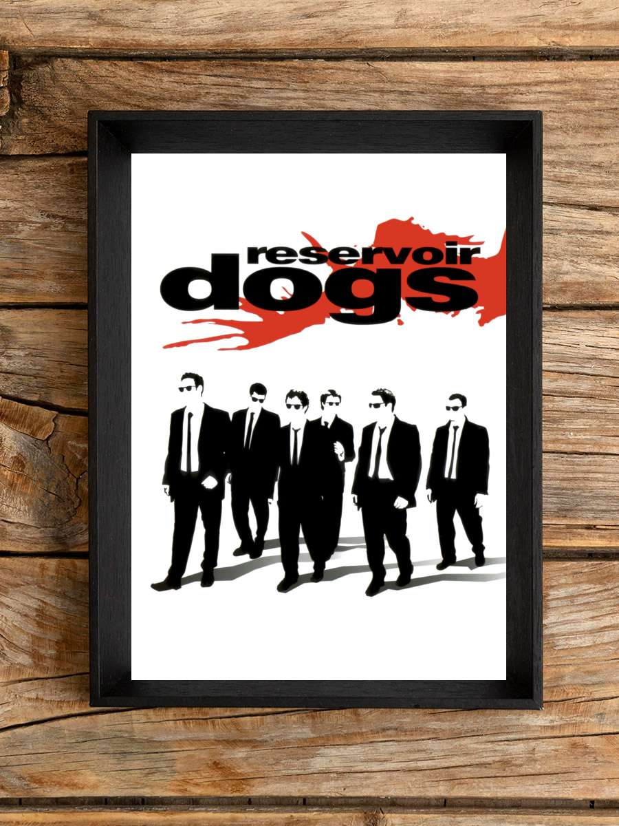 Rezervuar Köpekleri - Reservoir Dogs Film Tablo Siyah Çerçeveli Film Poster Afiş Tablo