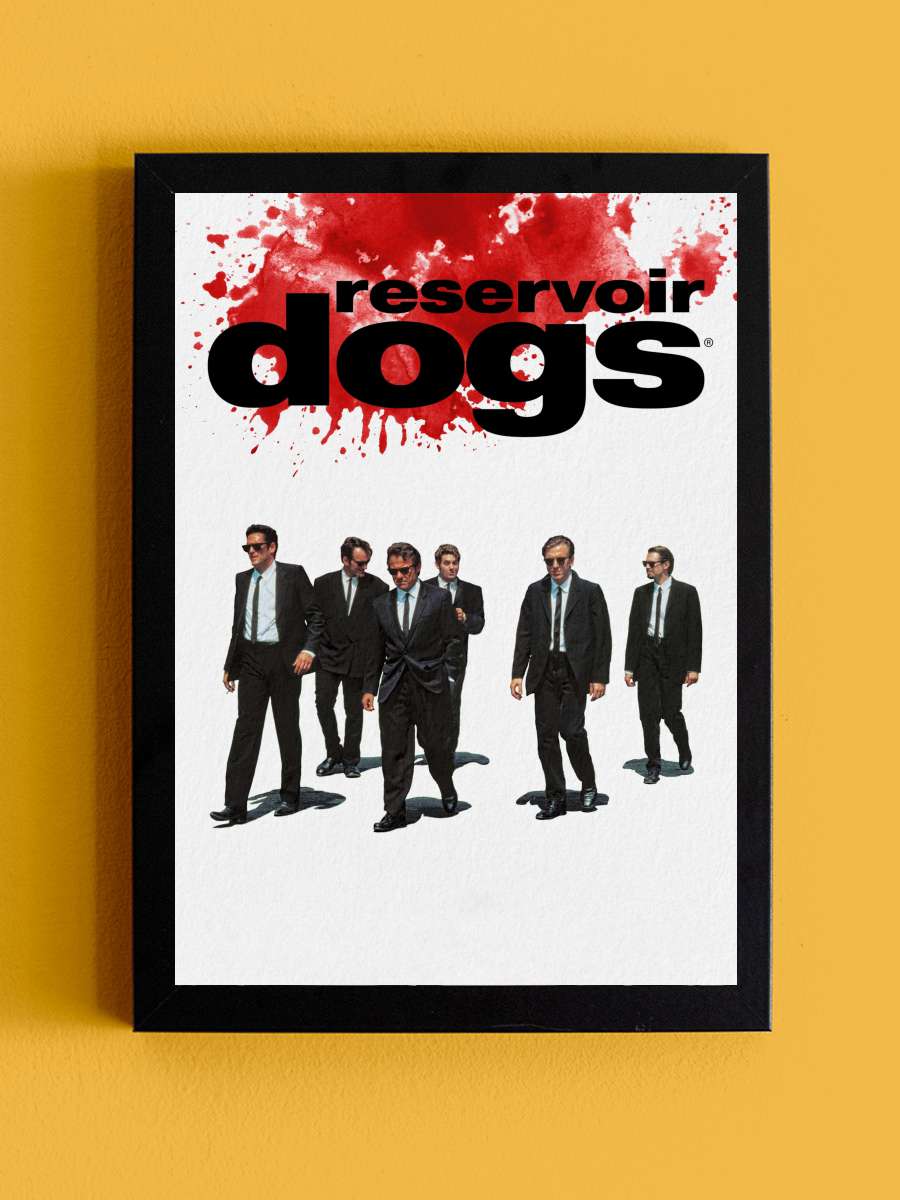 Rezervuar Köpekleri - Reservoir Dogs Film Tablo Siyah Çerçeveli Film Poster Afiş Tablo