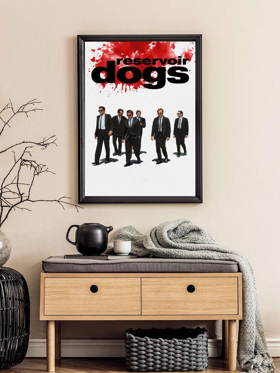 Rezervuar Köpekleri - Reservoir Dogs Film Tablo Siyah Çerçeveli Film Poster Afiş Tablo