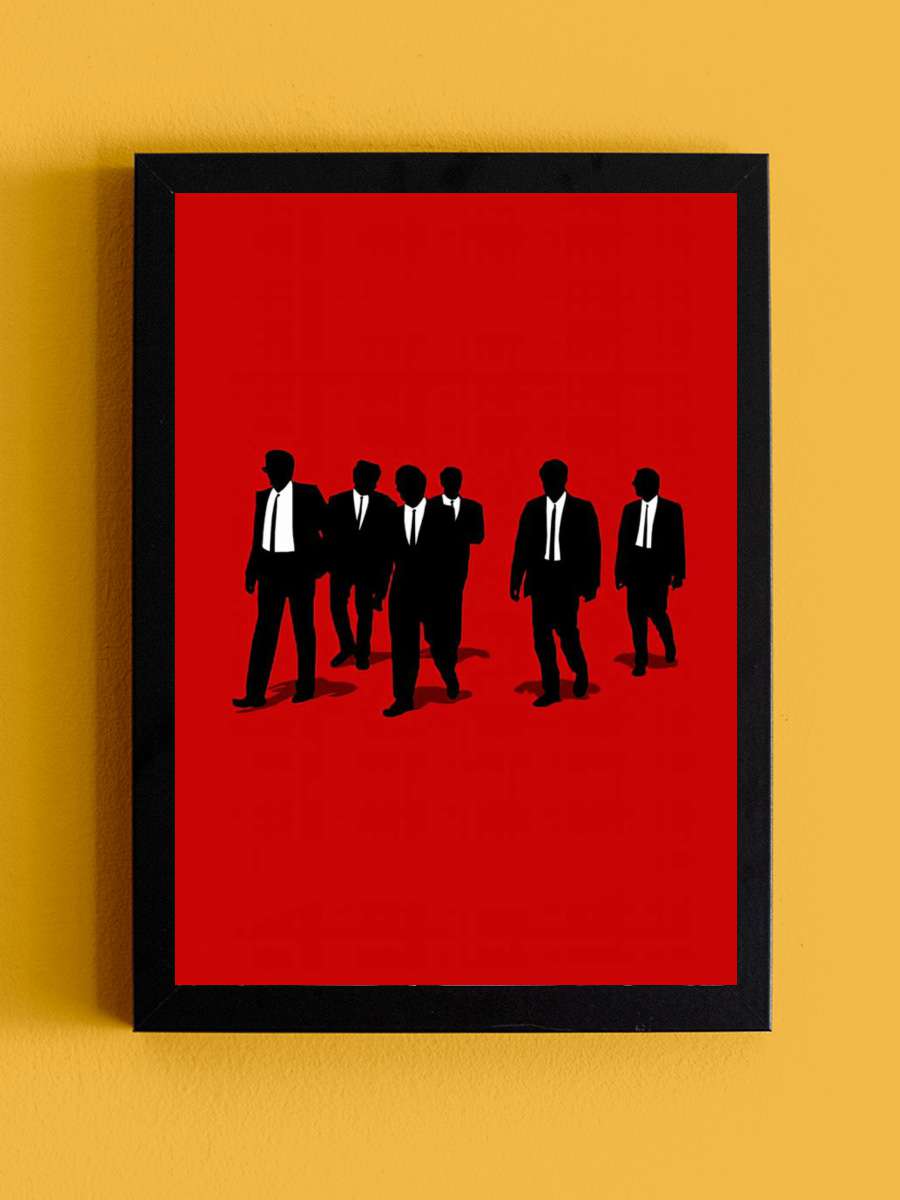 Rezervuar Köpekleri - Reservoir Dogs Film Tablo Siyah Çerçeveli Film Poster Afiş Tablo