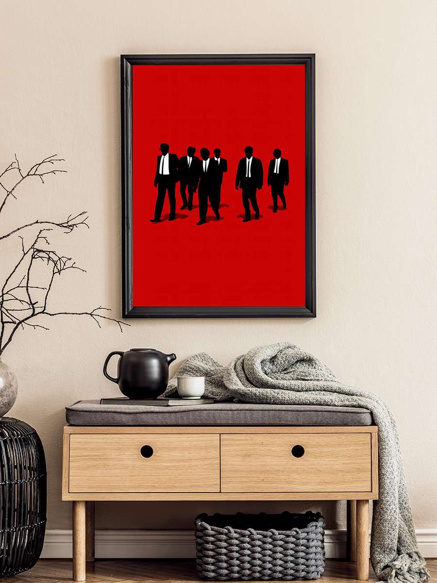 Rezervuar Köpekleri - Reservoir Dogs Film Tablo Siyah Çerçeveli Film Poster Afiş Tablo