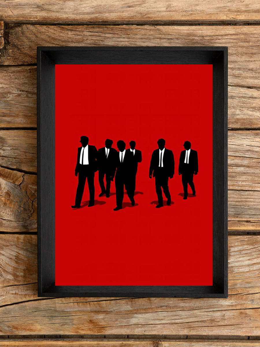 Rezervuar Köpekleri - Reservoir Dogs Film Tablo Siyah Çerçeveli Film Poster Afiş Tablo