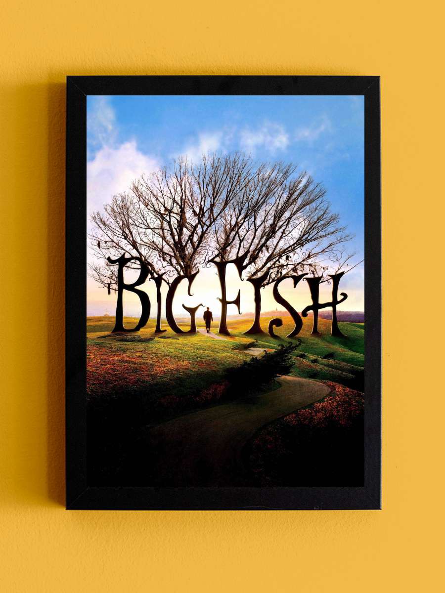 Büyük Balık - Big Fish Film Tablo Siyah Çerçeveli Film Poster Afiş Tablo