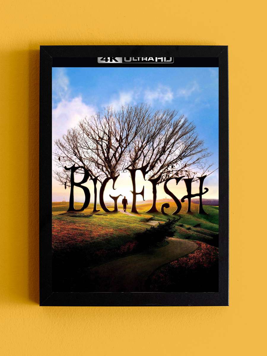 Büyük Balık - Big Fish Film Tablo Siyah Çerçeveli Film Poster Afiş Tablo