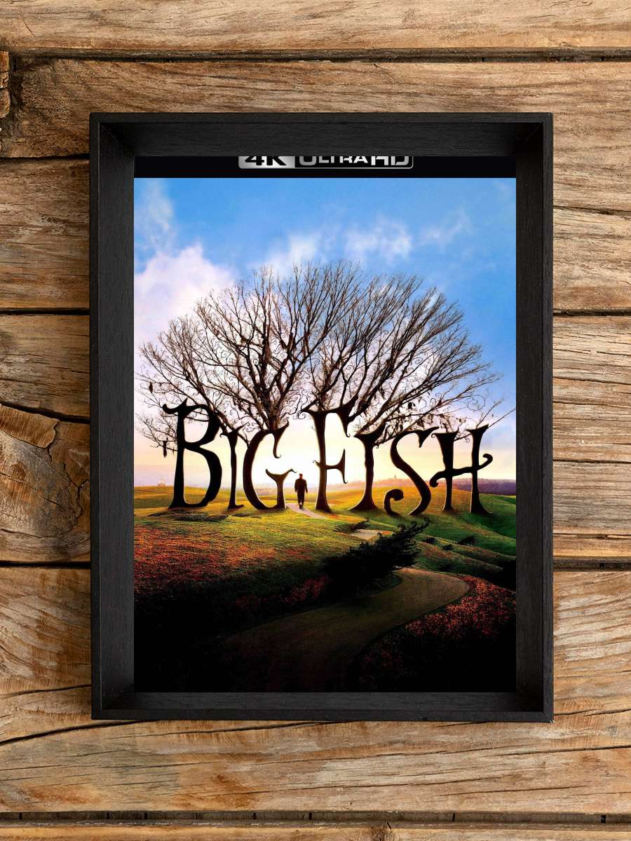 Büyük Balık - Big Fish Film Tablo Siyah Çerçeveli Film Poster Afiş Tablo