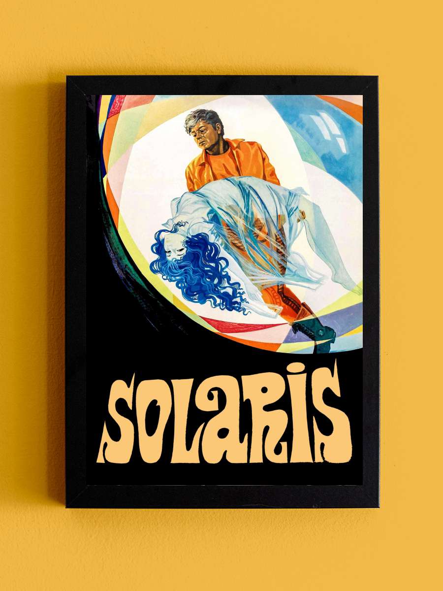 Solaris - Солярис Film Tablo Siyah Çerçeveli Film Poster Afiş Tablo