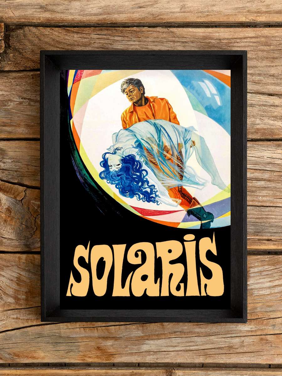 Solaris - Солярис Film Tablo Siyah Çerçeveli Film Poster Afiş Tablo